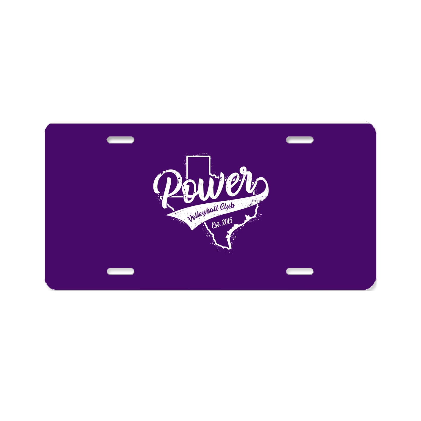 Aluminum License Plate