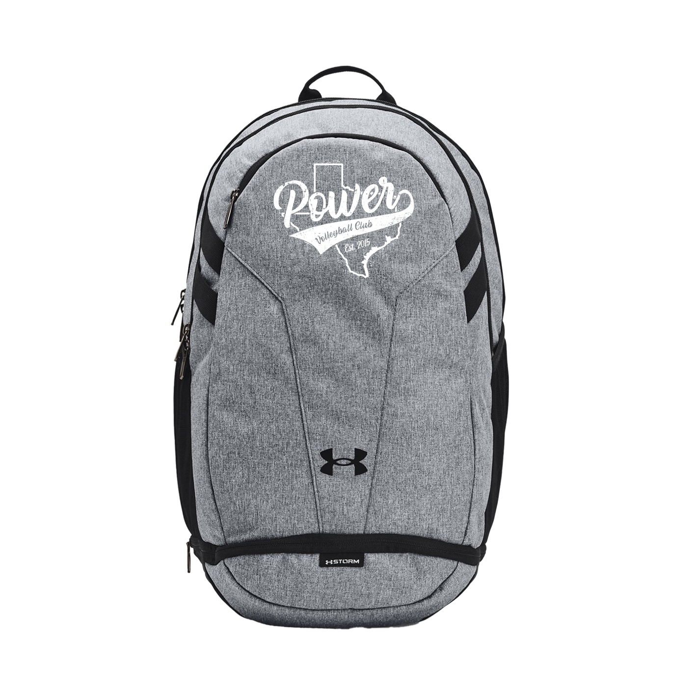 UA Hustle 5.0 Team Laptop Backpack - Pitch Grey