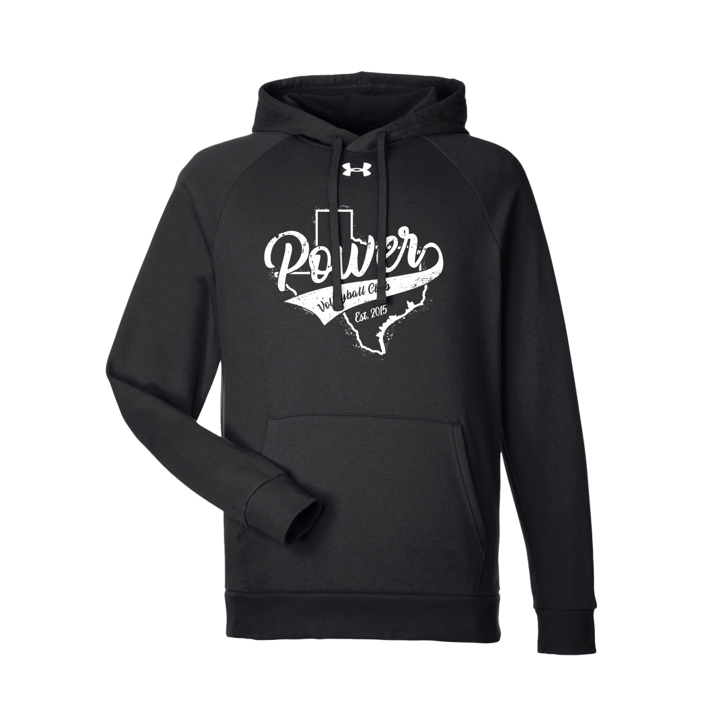 UA Rival Fleece Hooded Sweatshirt - Black