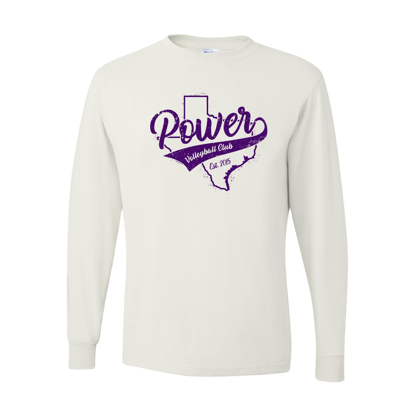 Dri-Power Long Sleeve T-Shirt - White