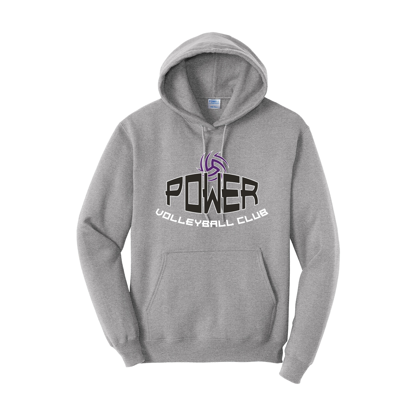 Port & Company Tall Core Fleece Pullover Hooded Sweatshirt - athletic heather