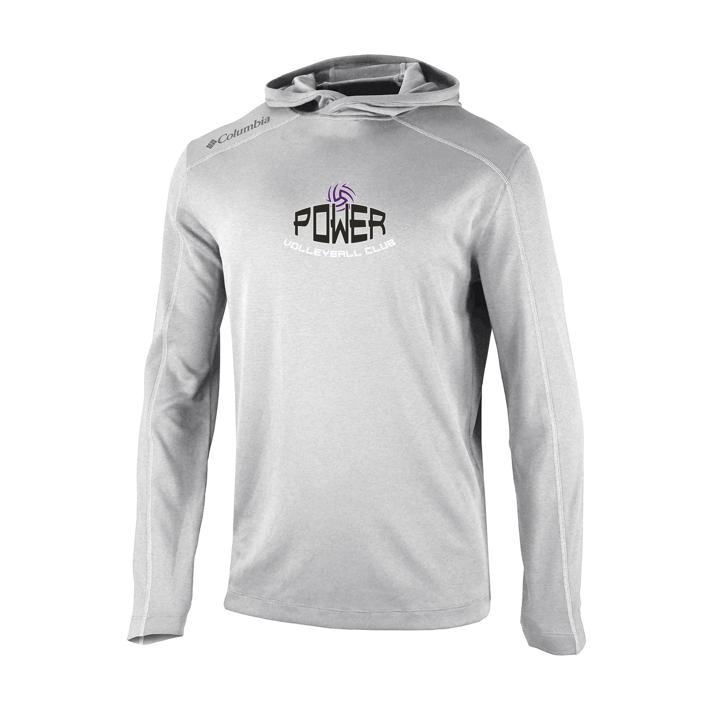 Men's Omni-Wick Shotgun Hoodie - cool grey