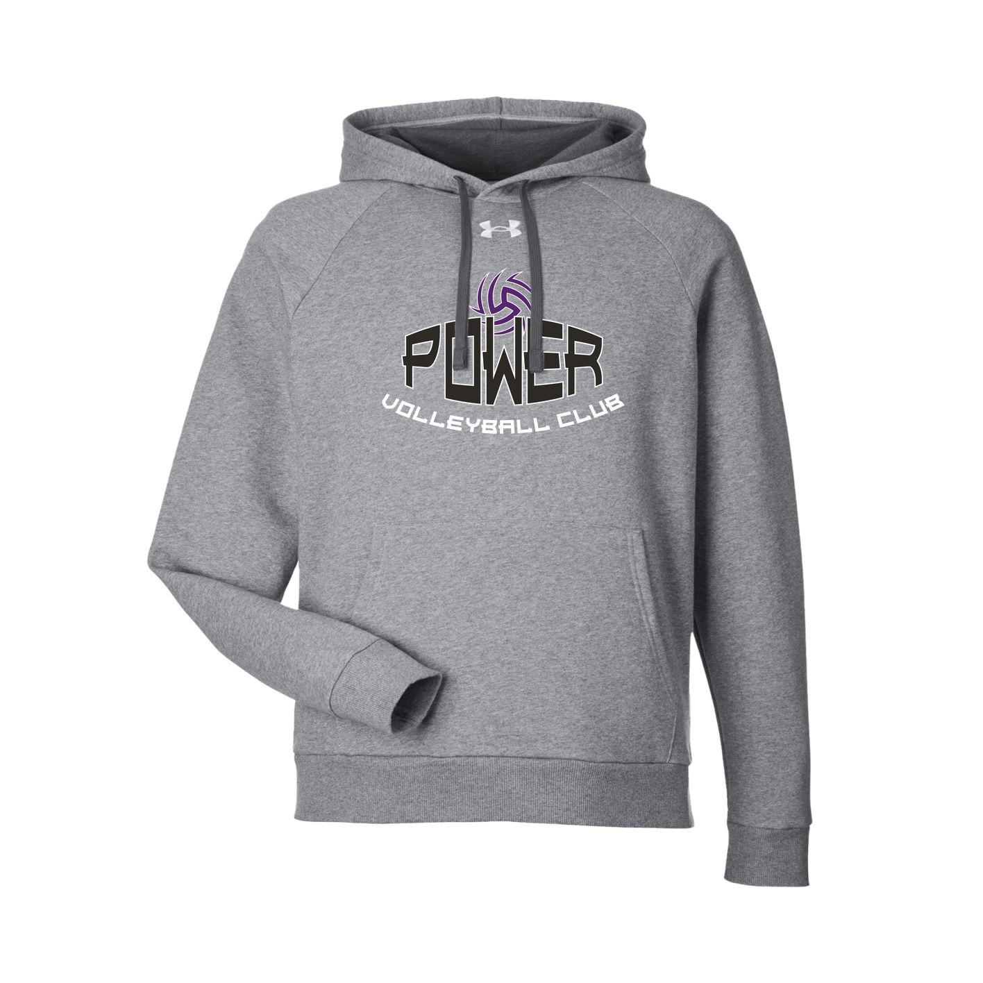 UA Rival Fleece Hooded Sweatshirt - Grey Light Heather