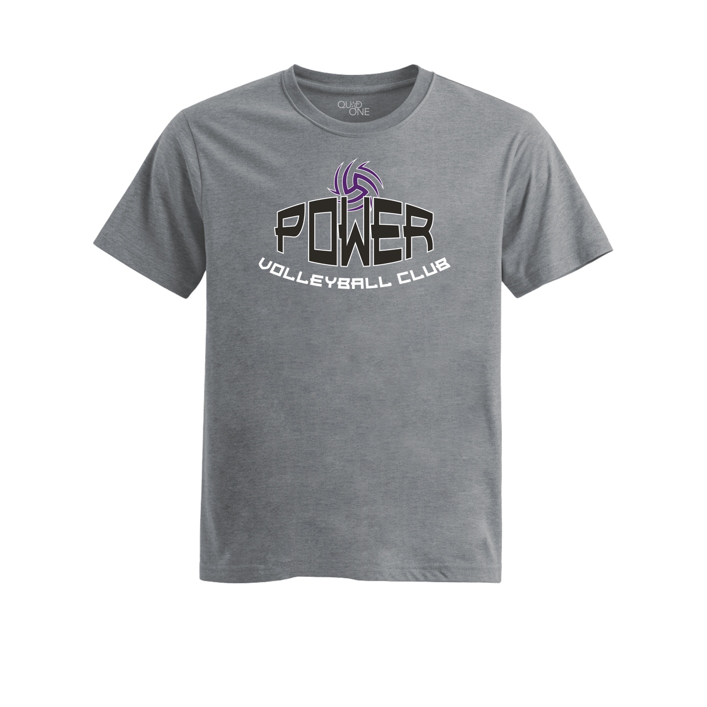 Womens Fitted Triblend Tee - Heather Grey