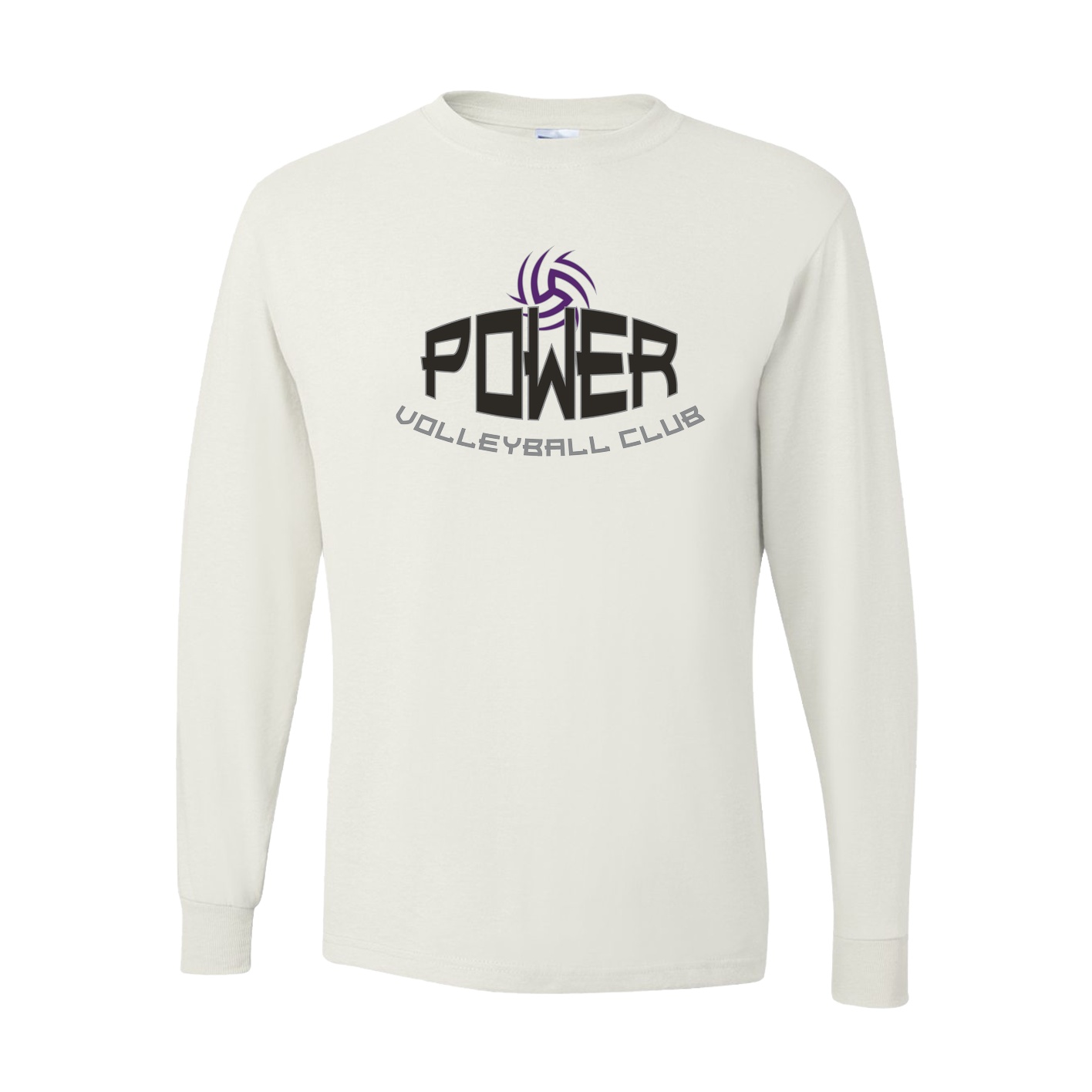 Dri-Power Long Sleeve T-Shirt - White