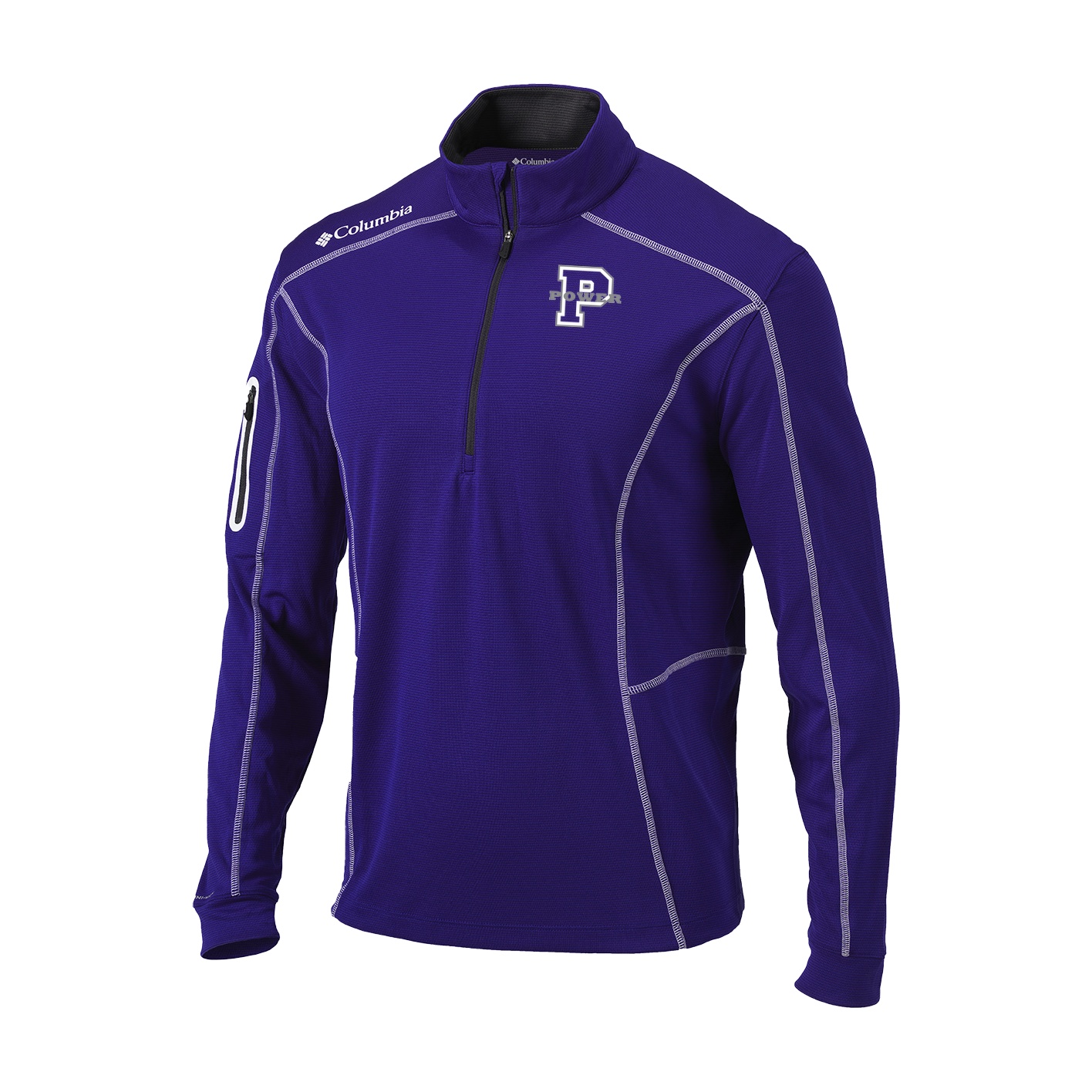 Men's Omni-Wick Shotgun 1/4 Zip - uw purple
