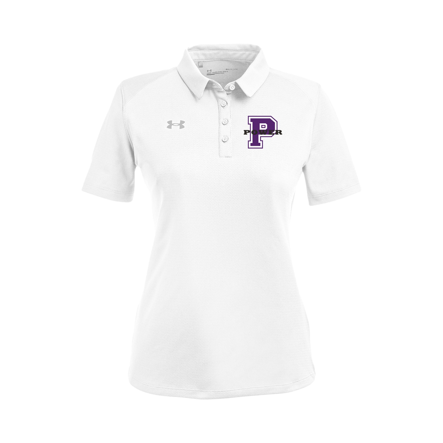 UA Womens Tech Polo - White