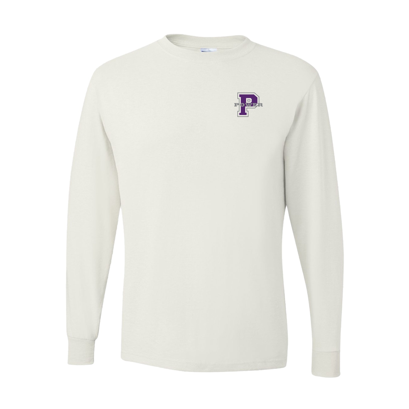 Dri-Power Long Sleeve T-Shirt - White