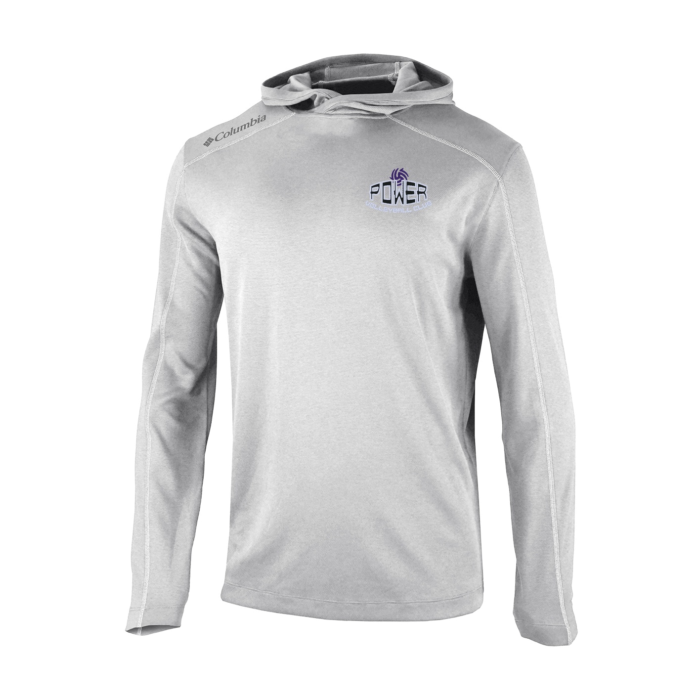 Men's Omni-Wick Shotgun Hoodie - cool grey
