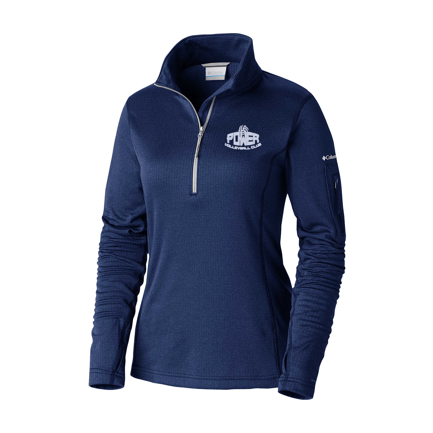 Women's Park View Half Zip Fleece - collegiate navy