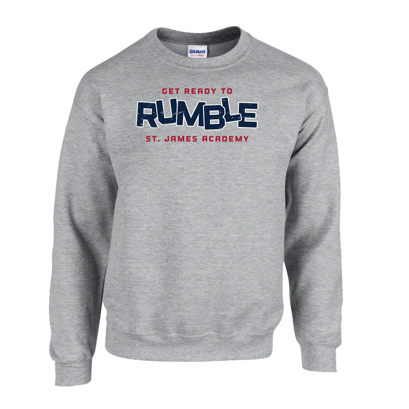 Fleece Crewneck - Sport Grey