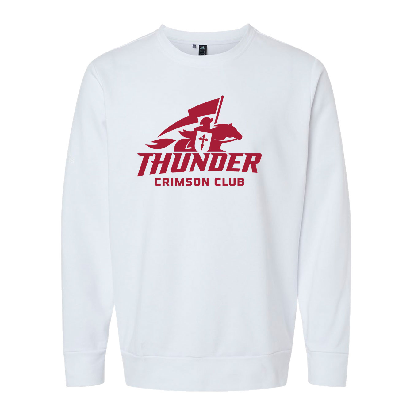 Adidas Fleece Crewneck Sweatshirt - White
