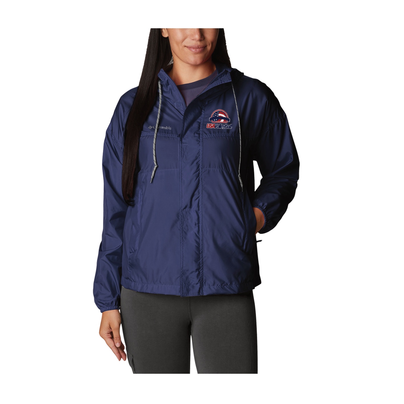 Women's Flash Challenger Windbreaker - collegiate navy