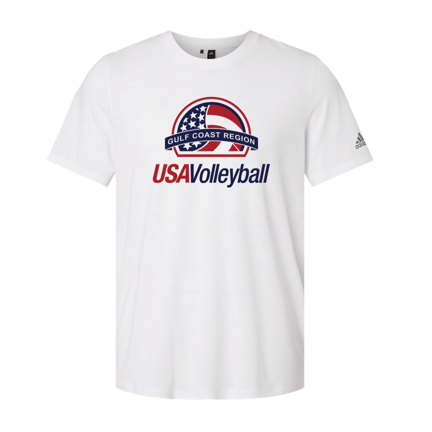 Adidas Blended T-Shirt - White - Logo Text Drop