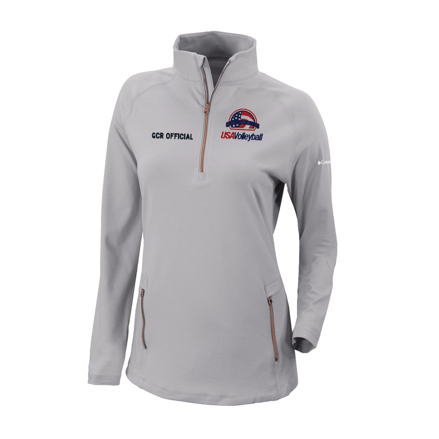 Women's Omni-Wick Outward Nine 1/4 Zip - cool grey