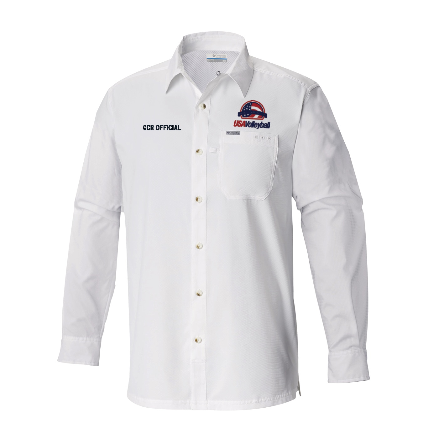 Men's Slack Tide Long Sleeve Shirt - white