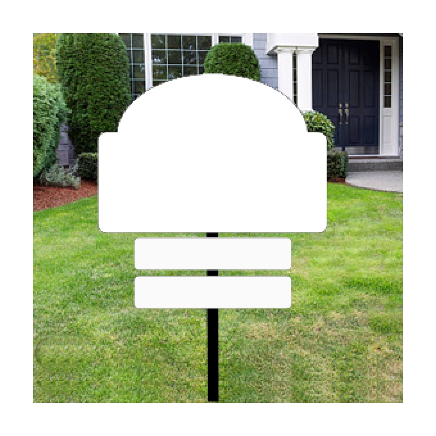 Activity Rider for Yard Sign White ST. JAMES ACADEMY Shop