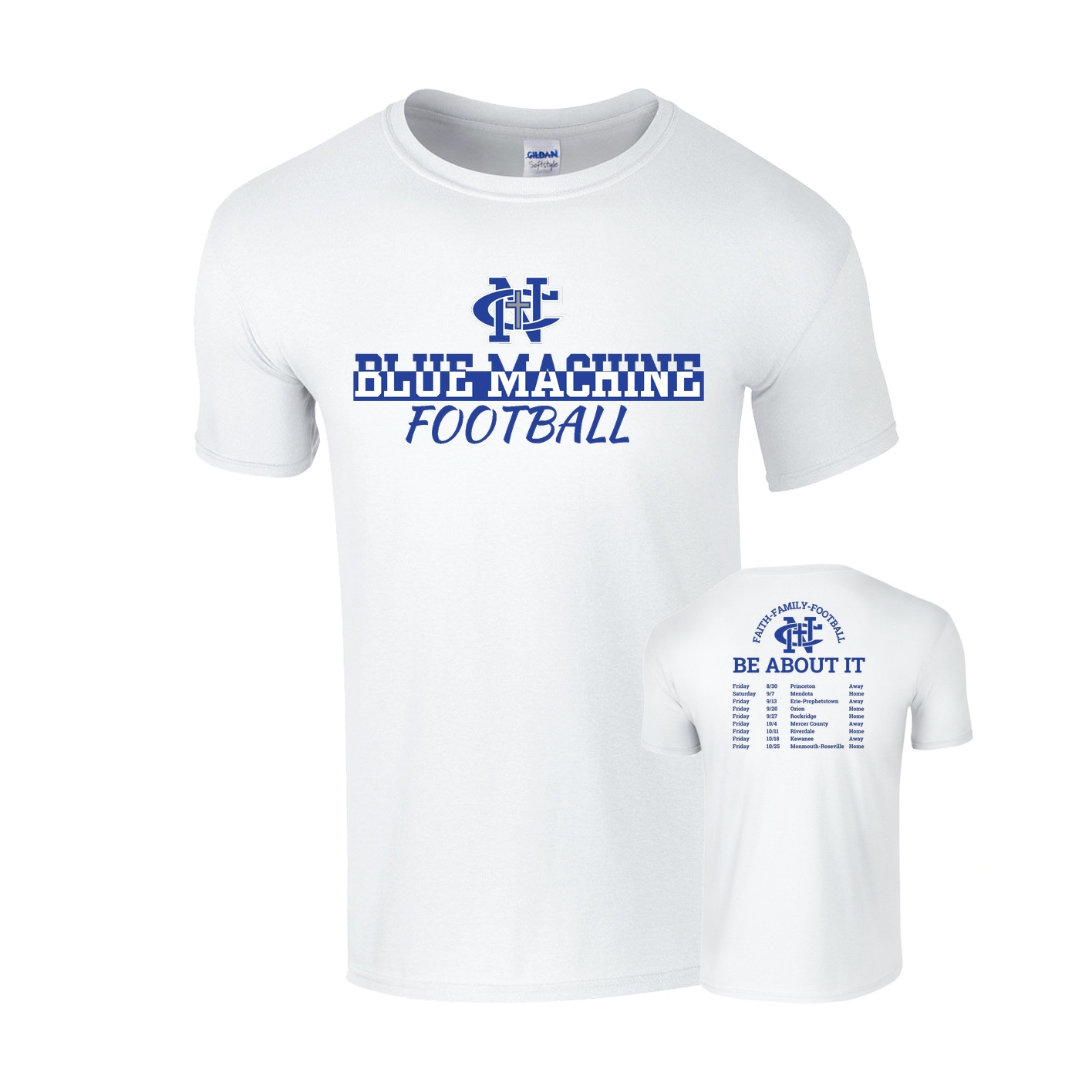 Classic T-Shirt - white - Newman Central Catholic High School ...