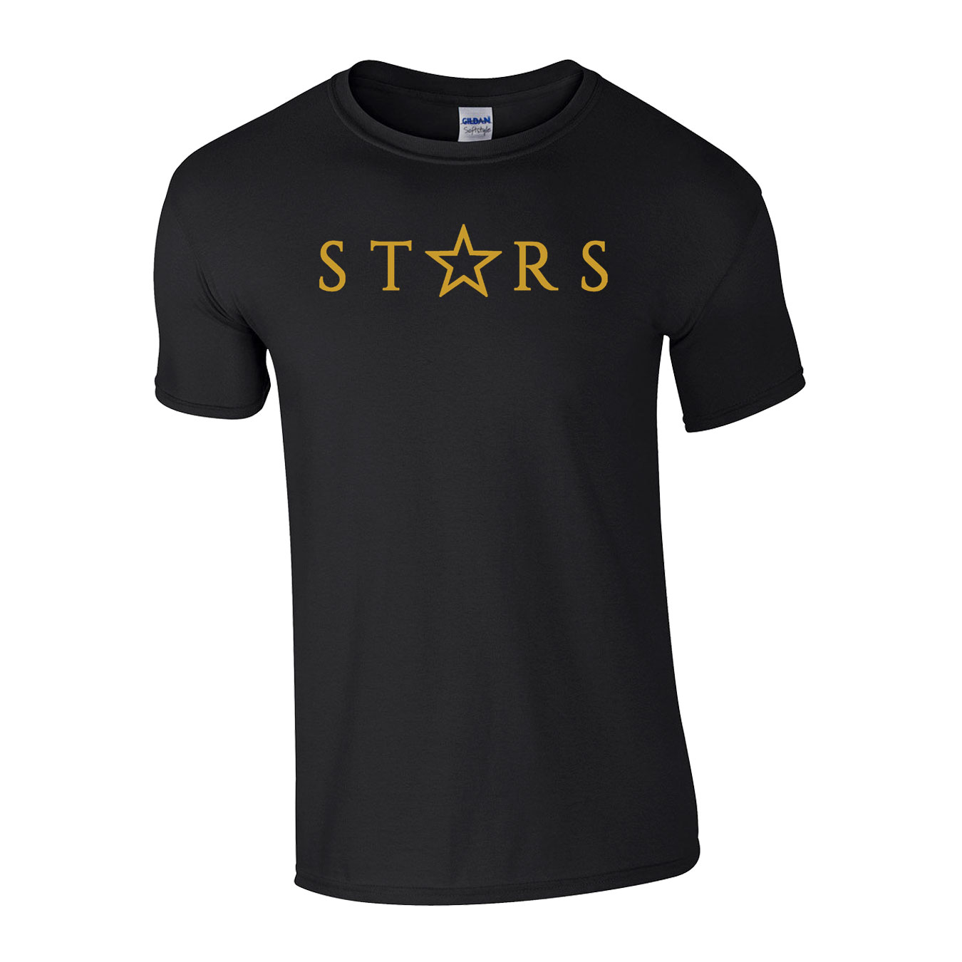 Youth Classic T-Shirt - Black - Logo Text Drop