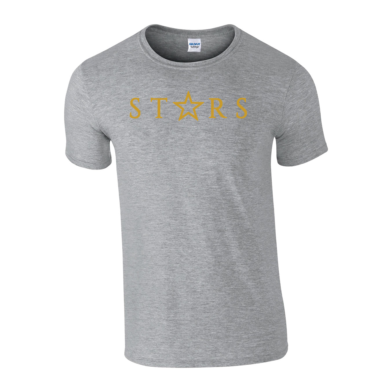 Youth Classic T-Shirt - Sport Grey - Logo Text Drop