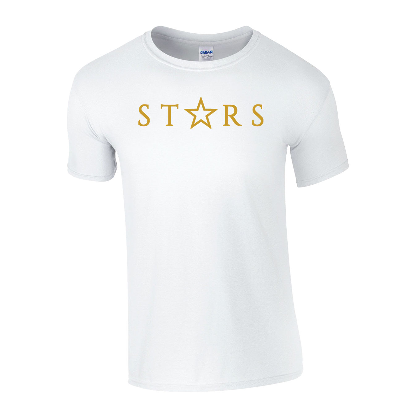 Youth Classic T-Shirt - White - Logo Text Drop