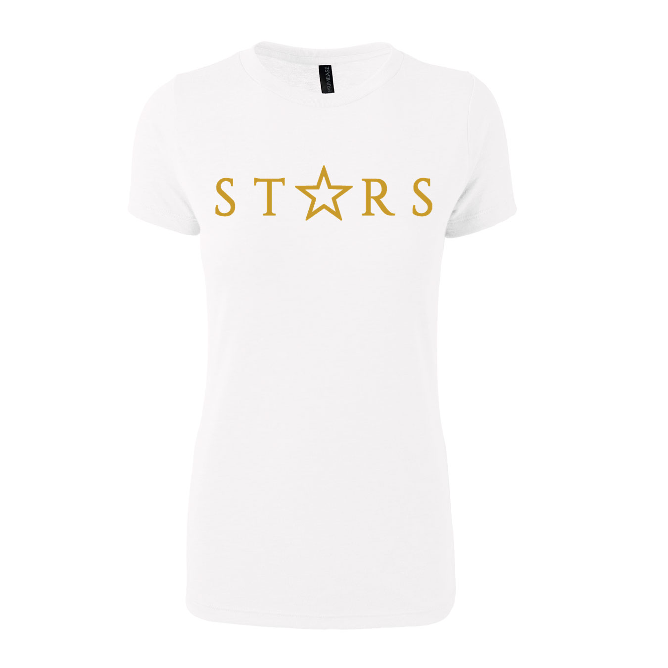 Women's Triblend T-Shirt - White - Logo Text Drop