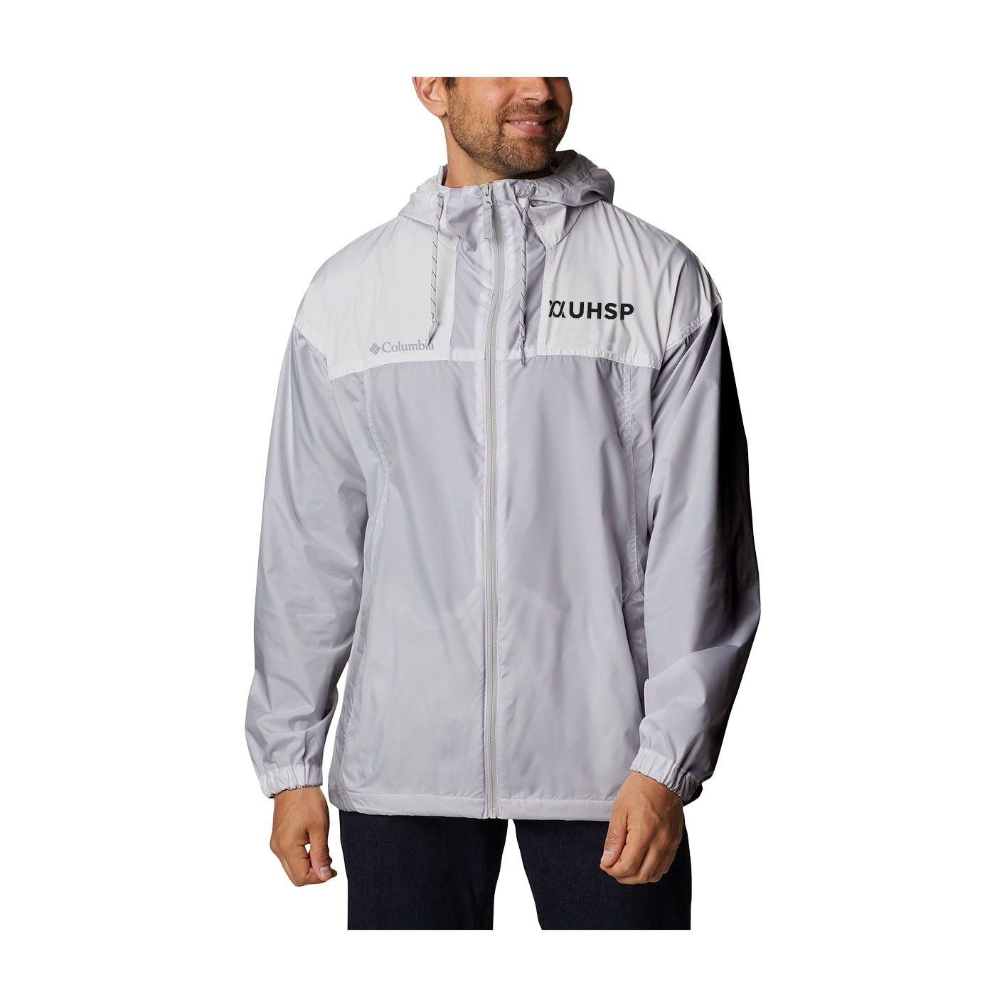 Men's Flash Challenger Windbreaker cool grey University of
