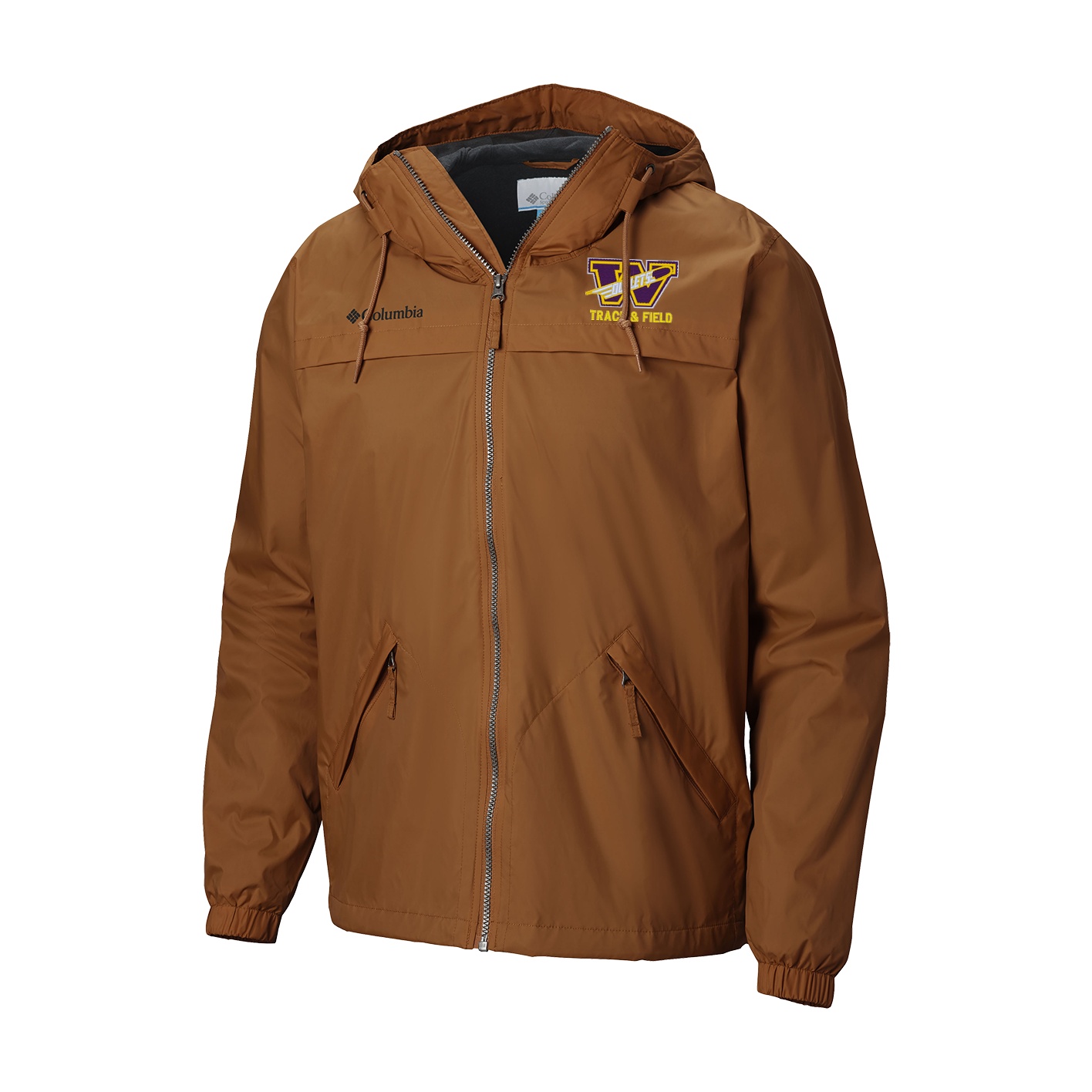 Packable Rain Jacket Columbia Oroville Creek Lined Men's Rain