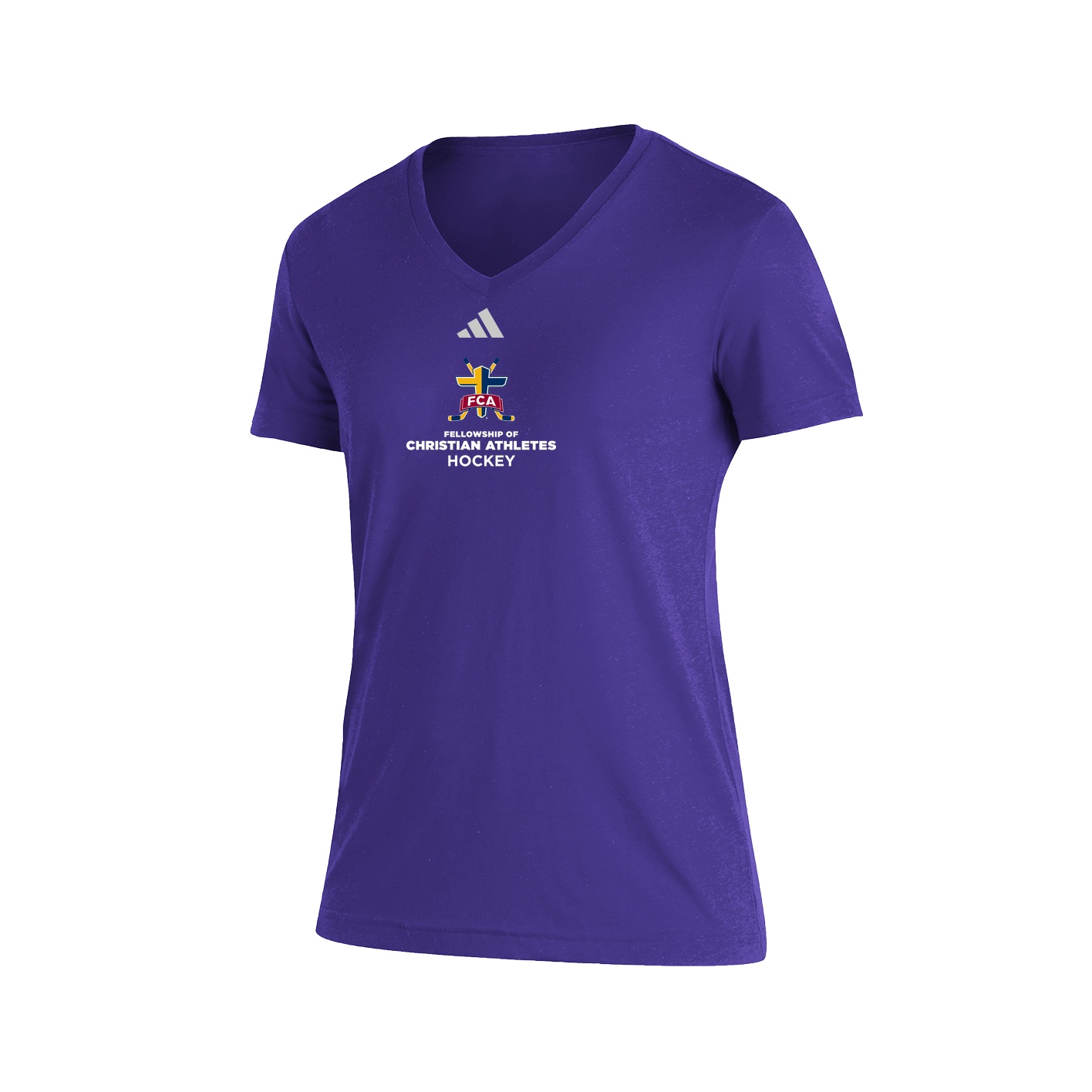 Womens Blend SS Tee - Collegiate Purple