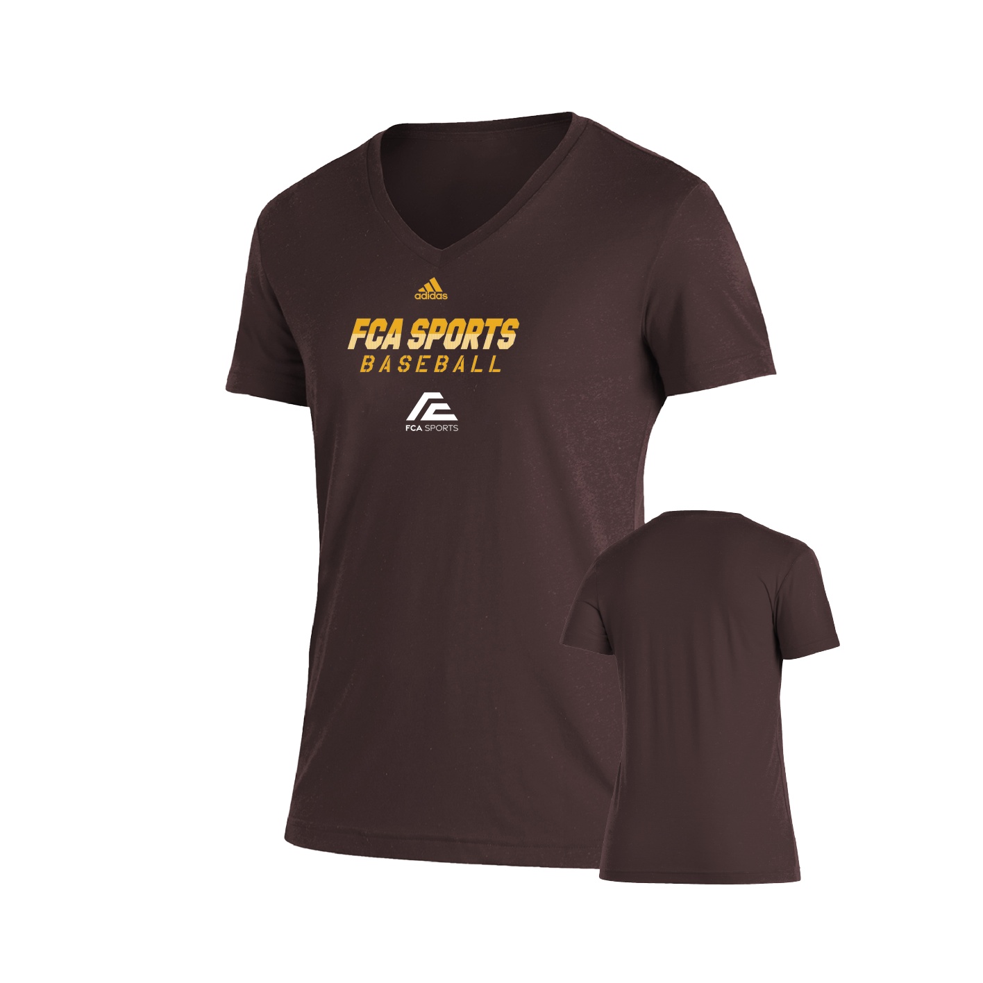 Womens Blend SS Tee - Dark Brown