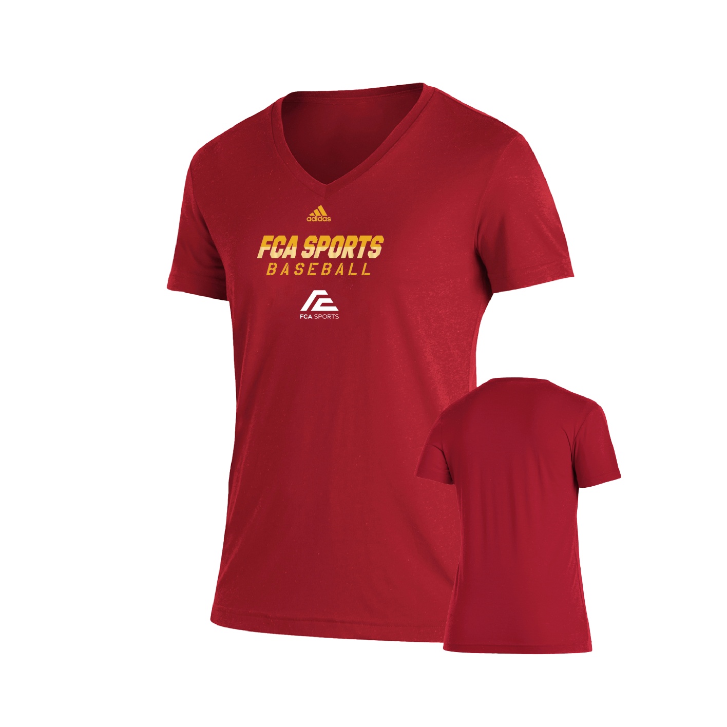 Womens Blend SS Tee - Power Red