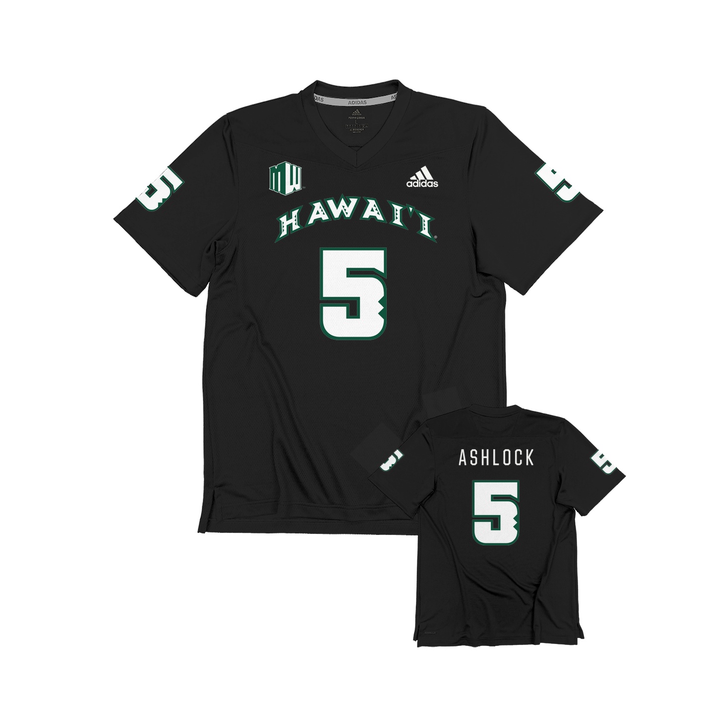 Adidas Replica Football Jersey - Hawaii Home - Pofele Ashlock Gear
