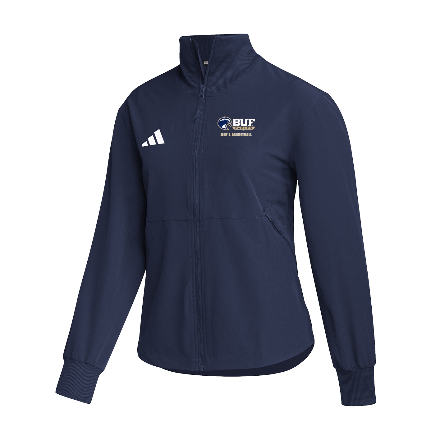 Women's Travel Woven Jacket Team Navy Blue Baptist University