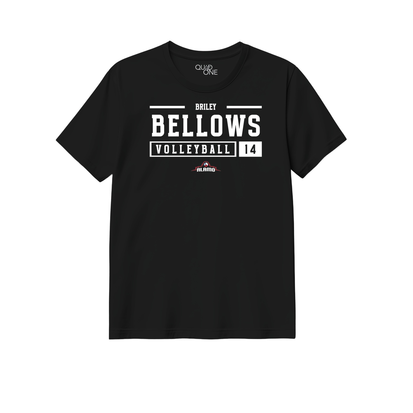 Womens Semi-Fitted Classic Tee - Black