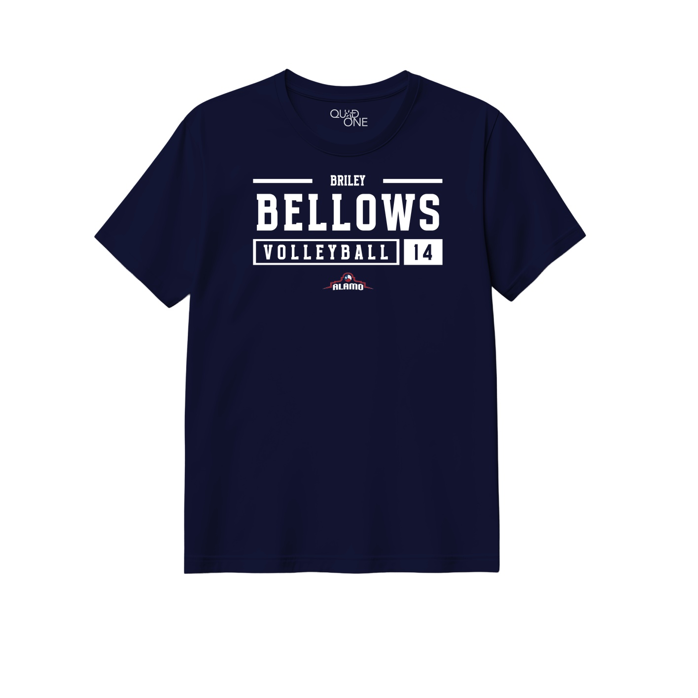 Womens Semi-Fitted Classic Tee - Navy