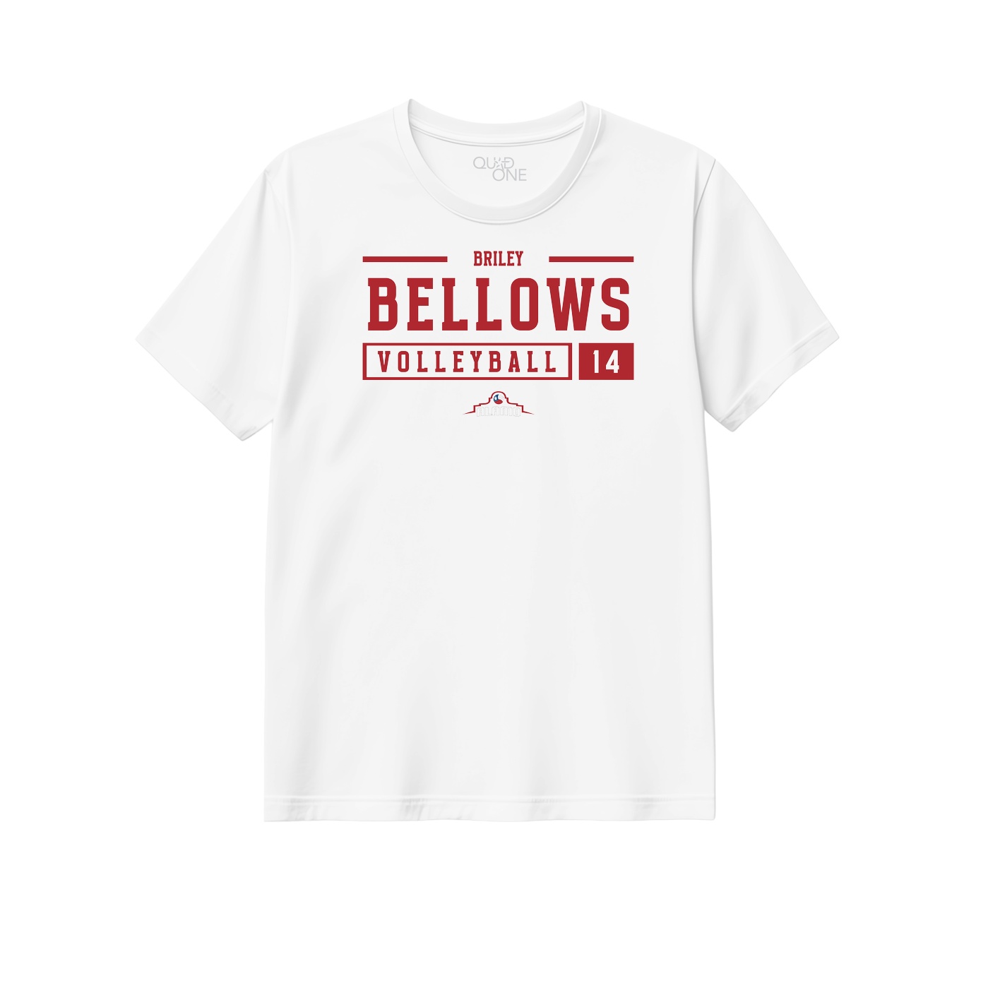 Womens Semi-Fitted Classic Tee - White
