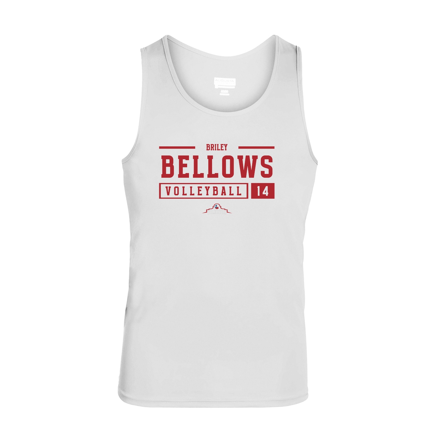 Youth Performance Tank - white