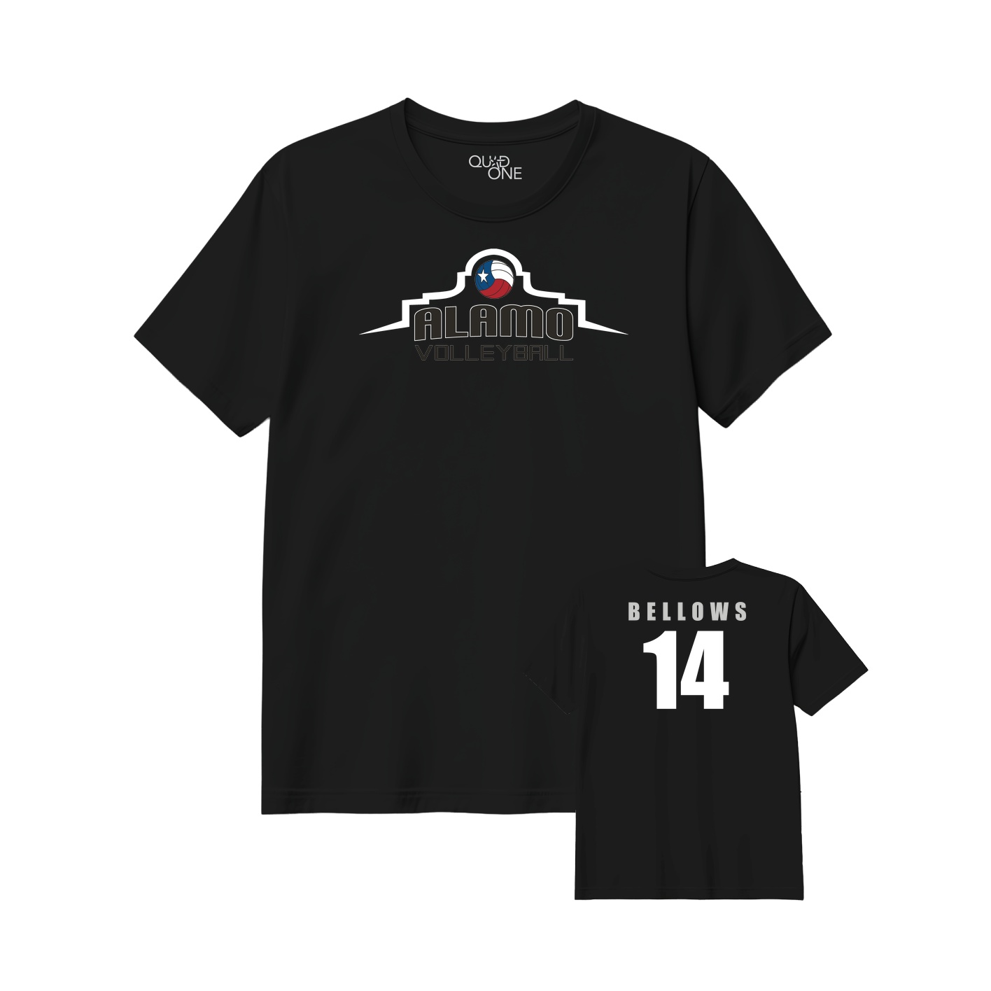Womens Semi-Fitted Classic Tee - Black