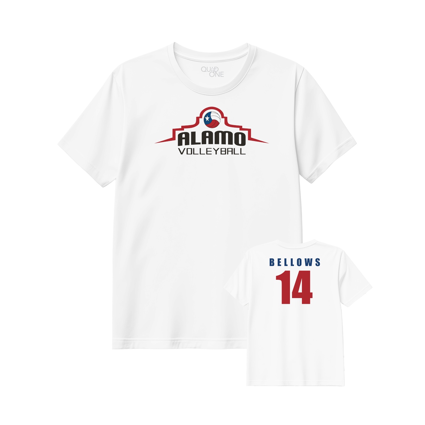 Womens Semi-Fitted Classic Tee - White