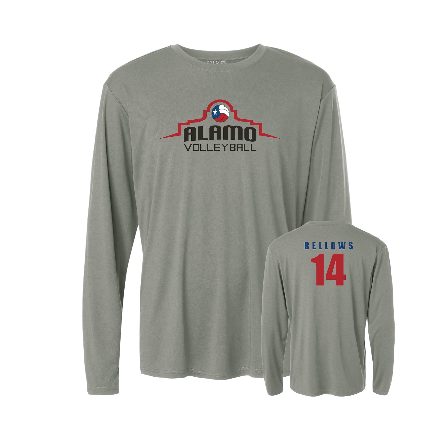 Performance Long Sleeve T-Shirt - Light Grey