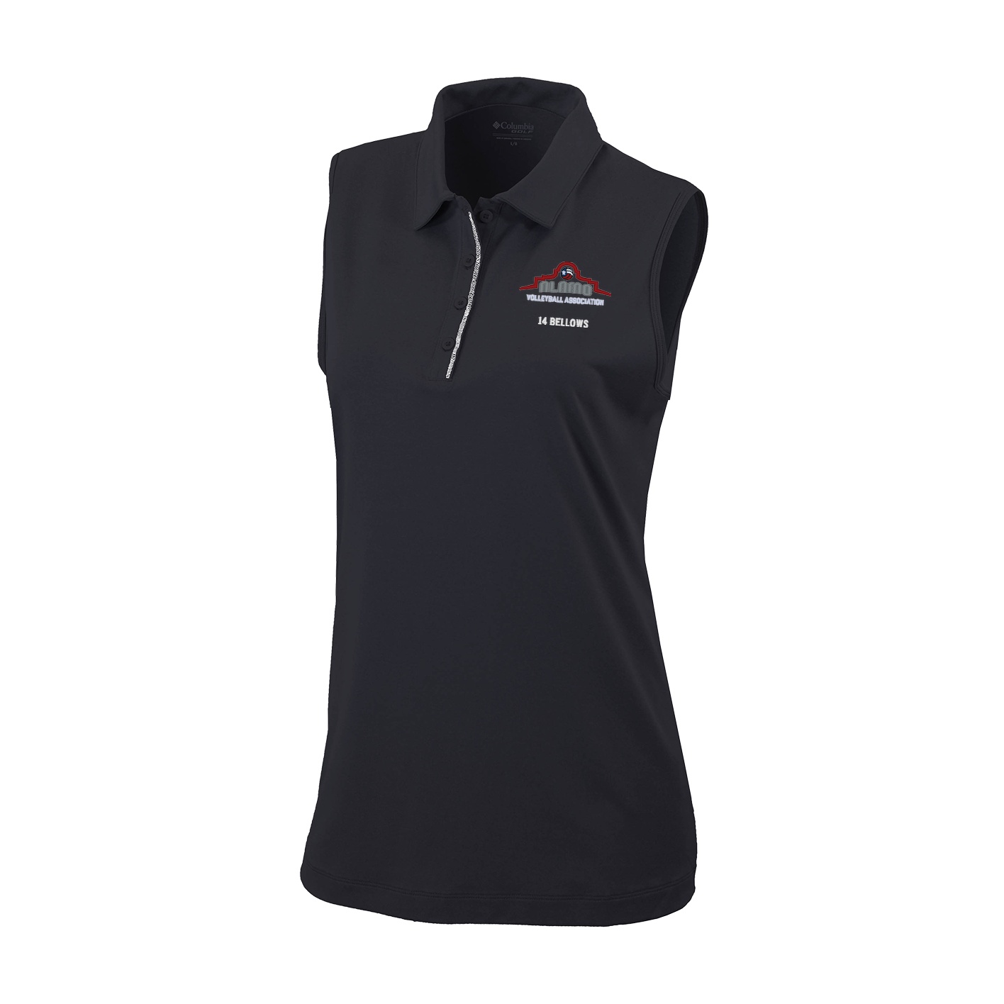 Women's Omni-Wick Tend the Ball Tank - black-white
