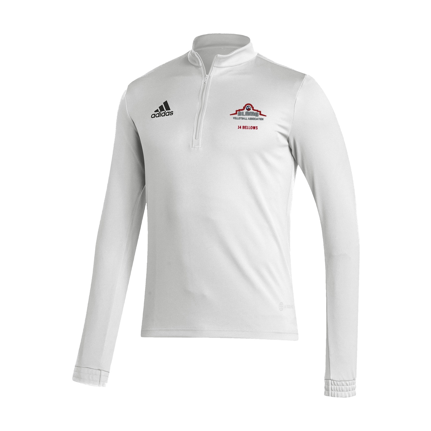 Men's Entrada22 Training 1/4 Zip - White