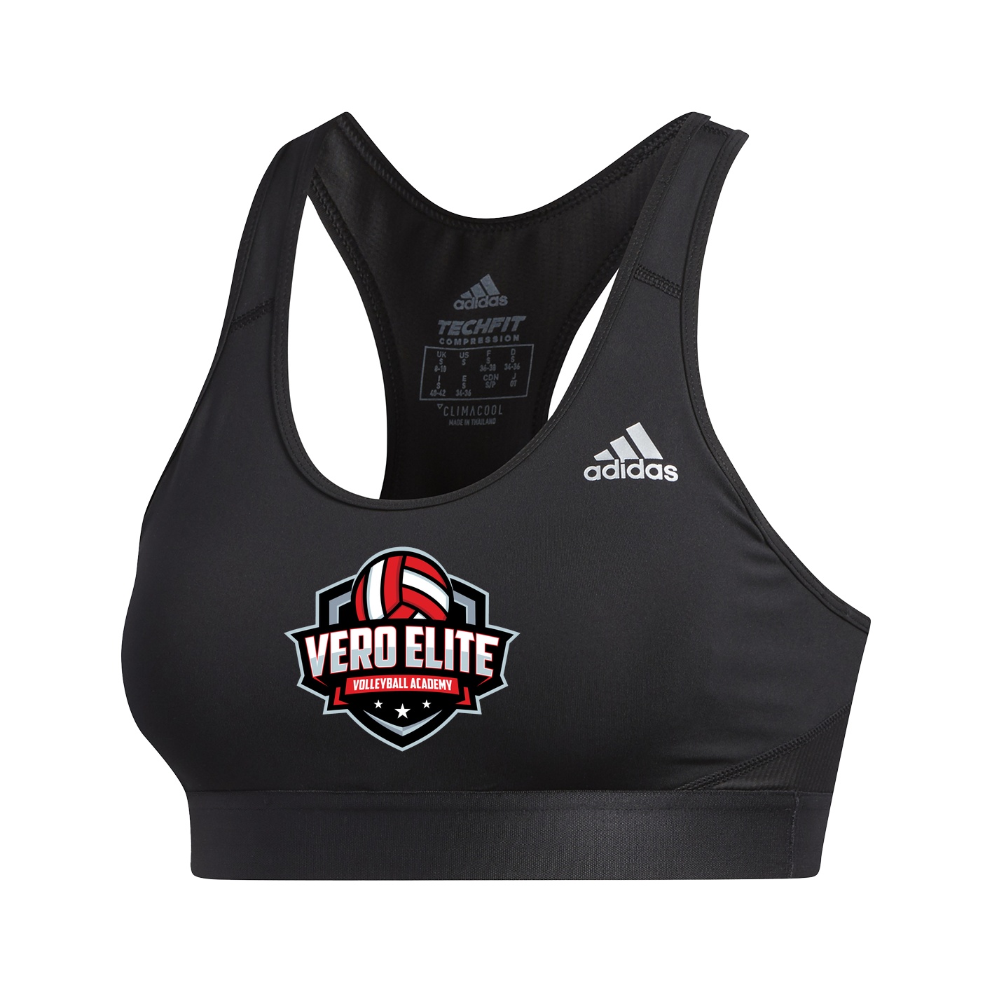 Womens Alphaskin Bra - black