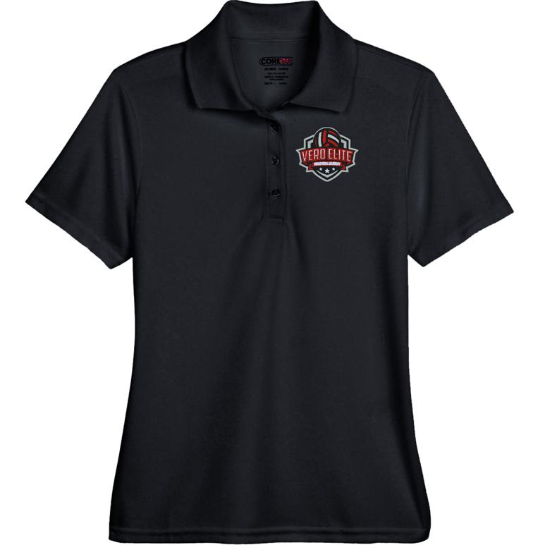 Women's Performance Polo - black