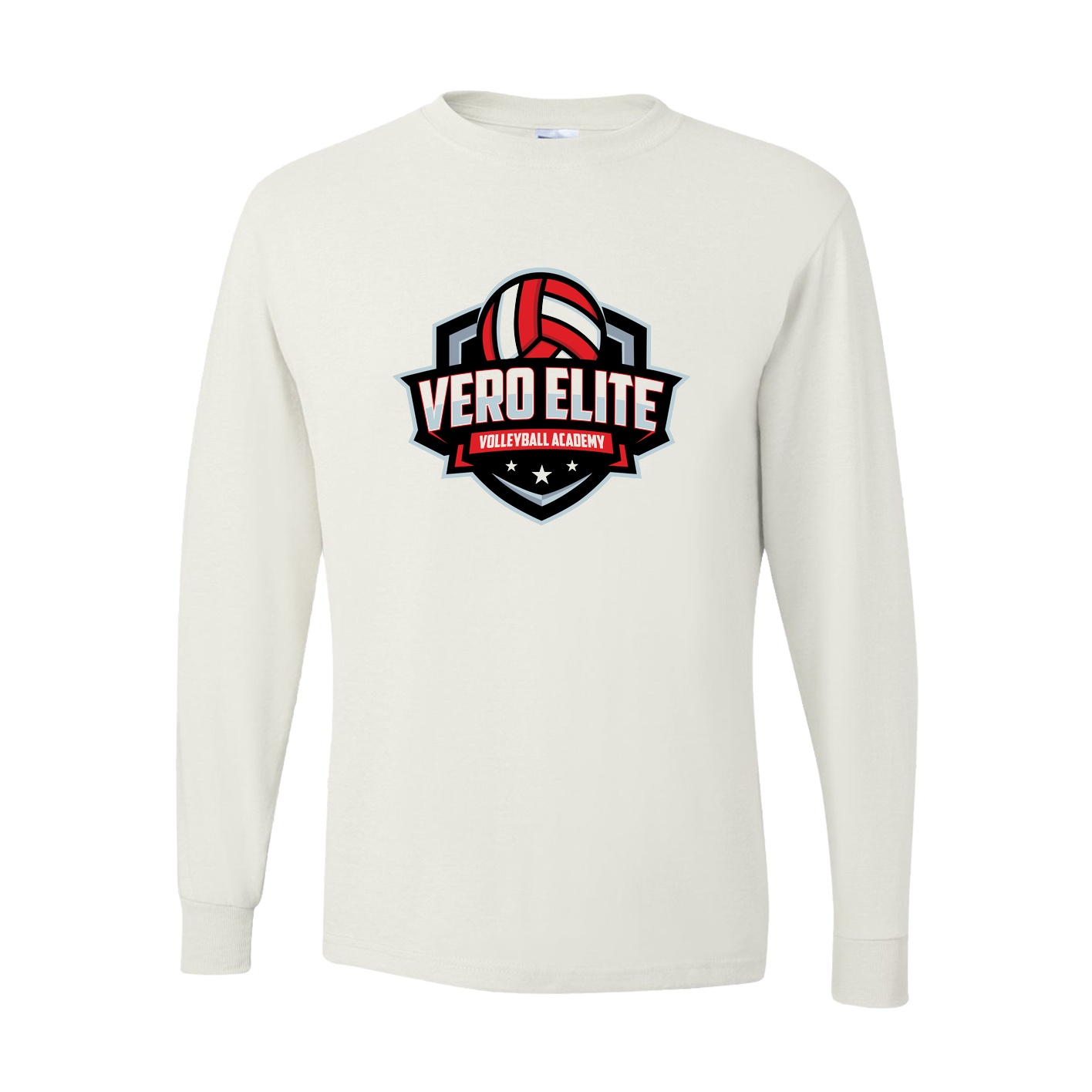 Long Sleeve Performance Shirt - white