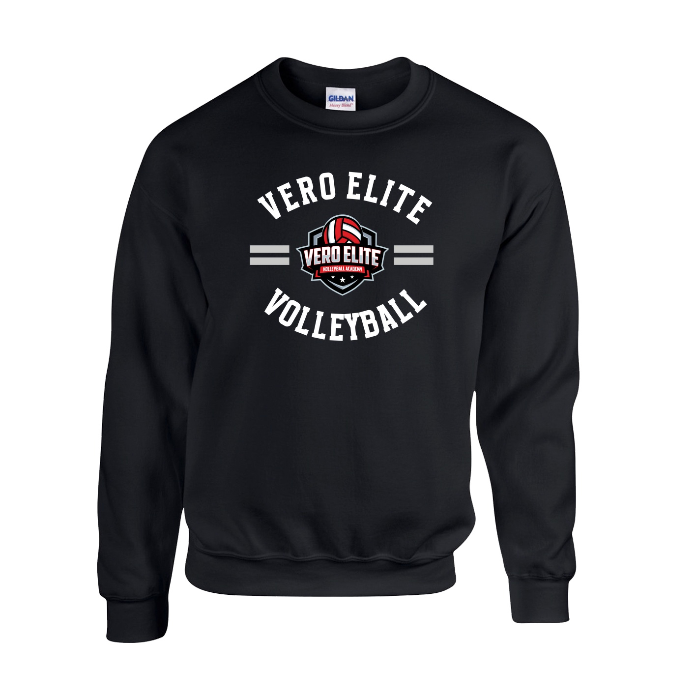 Fleece Crewneck - black