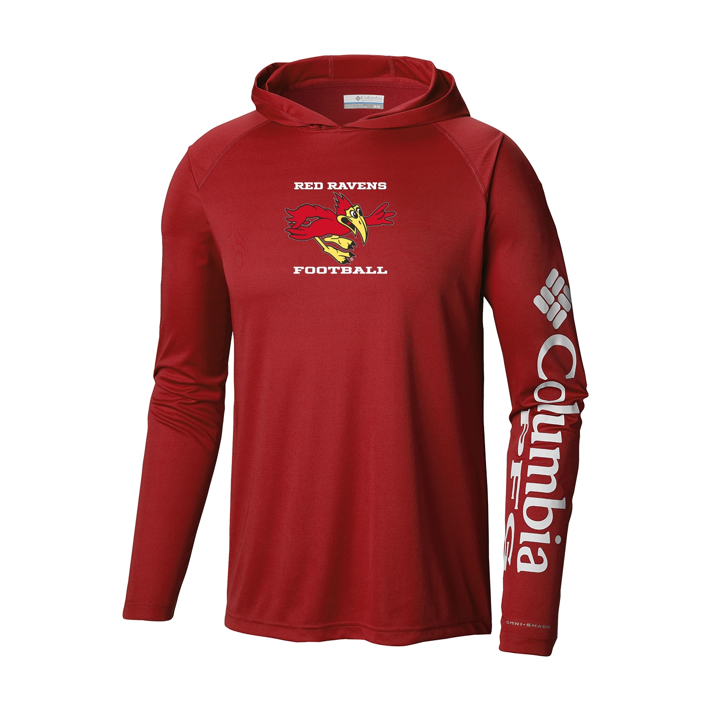 Men's Terminal Tackle Hoodie - intense red