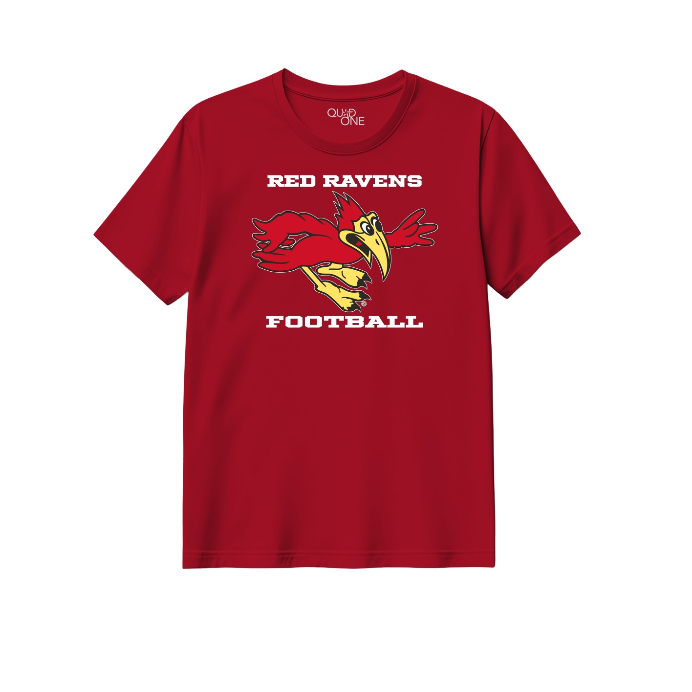 Womens Semi-Fitted Classic Tee - Red