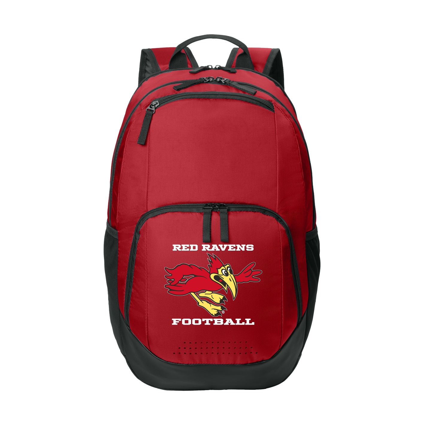 Sport-Tek Rec Backpack - deep red