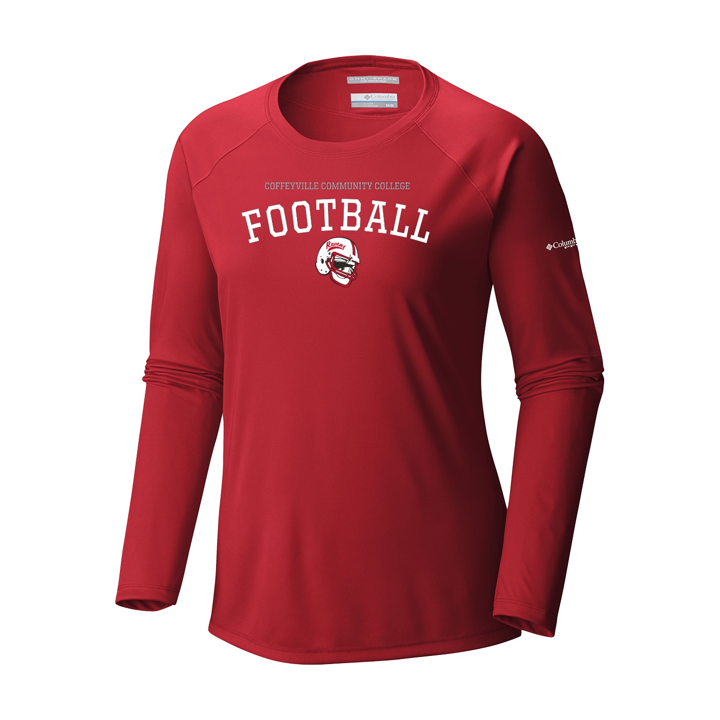 Women's Tidal Tee Long Sleeve Shirt - intense red